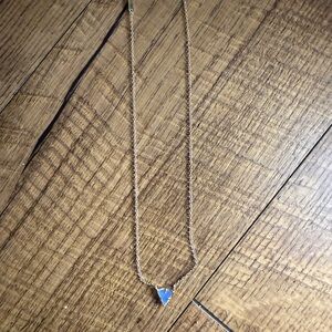 Kendra Scott Necklace with Blue Pendant